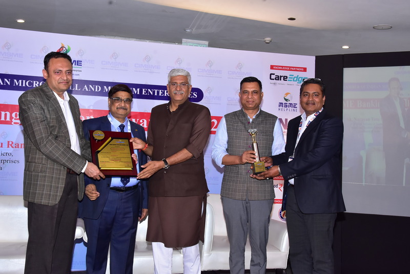 “MSME Friendly NBFC” & “Best NBFC for Promoting Social Scheme”